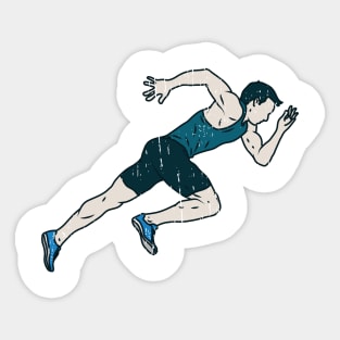 running sport Sticker